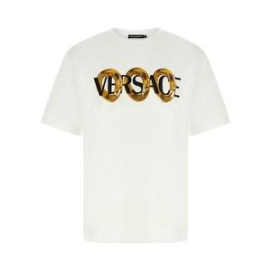 Versace Bold Front Logo Print Versace T-Shirt - NWT